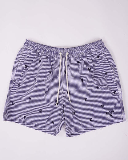 Barbour Shield Swim Shorts Navy