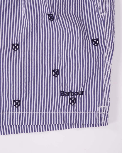 Barbour Shield Swim Shorts Navy