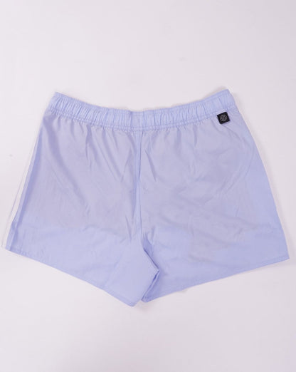 Adidas 3 Stripes CLX Swim Shorts Blue Dawn