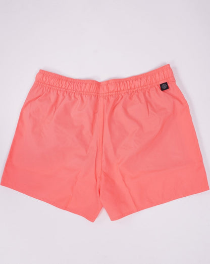 Adidas 3 Stripes CLX Swim Shorts Coral