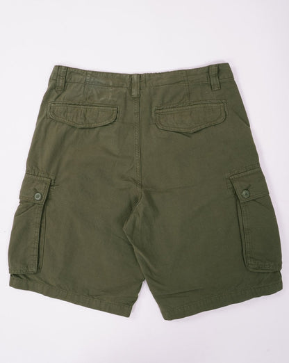 Benetton Cargo Short Khaki Green