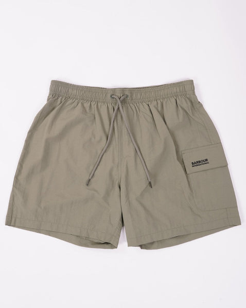 Barbour International Pocket Swim Shorts Light Green