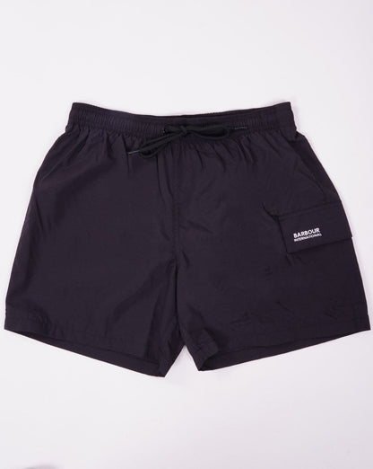 Barbour International Pocket Swim Shorts Black