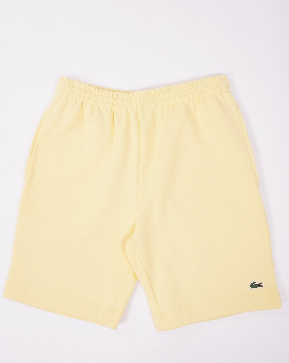 Lacoste Fleece Shorts Yellow