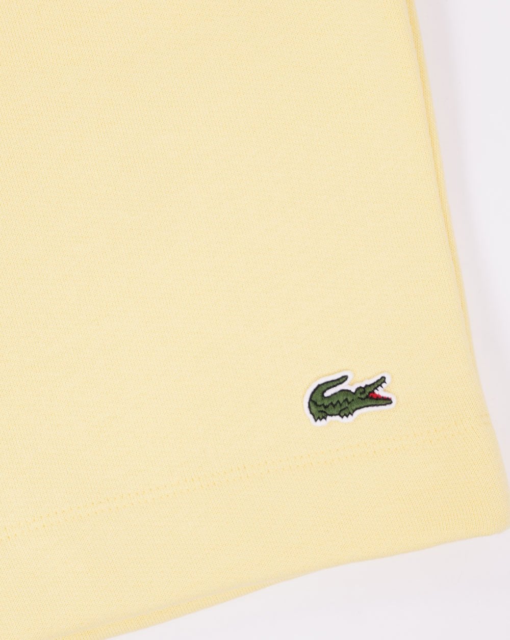 Lacoste Fleece Shorts Yellow