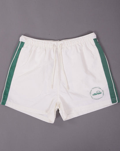 Ellesse Tenios Swim Short Off White