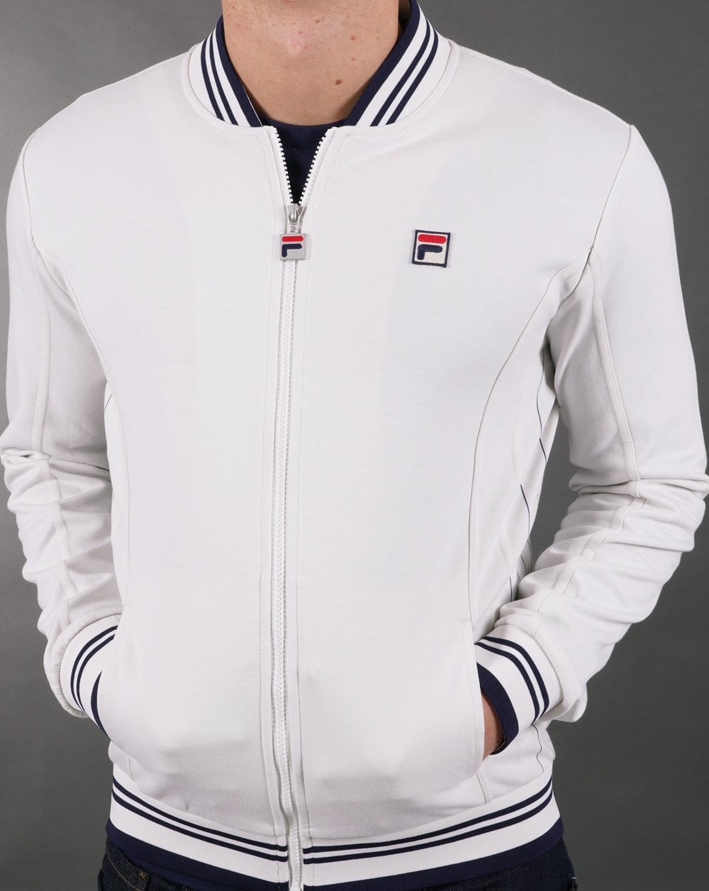 Fila Vintage Settanta II Track Top Cloud Grey