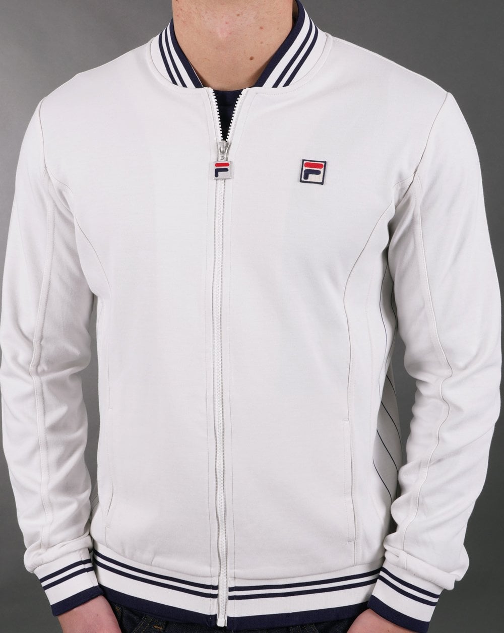 Fila Vintage Settanta II Track Top Cloud Grey