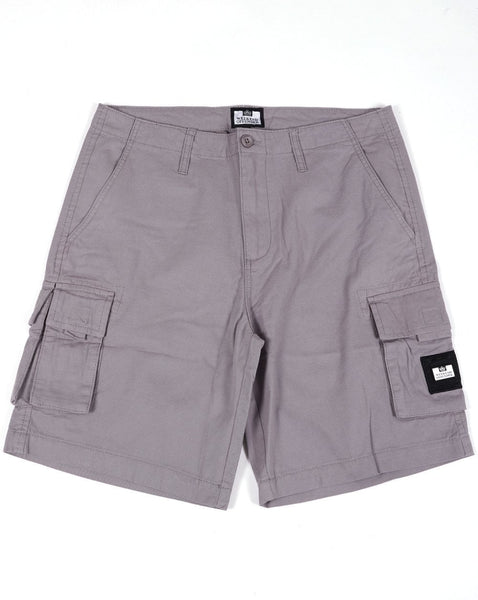 Weekend Offender Cargo Short Smoke Grey