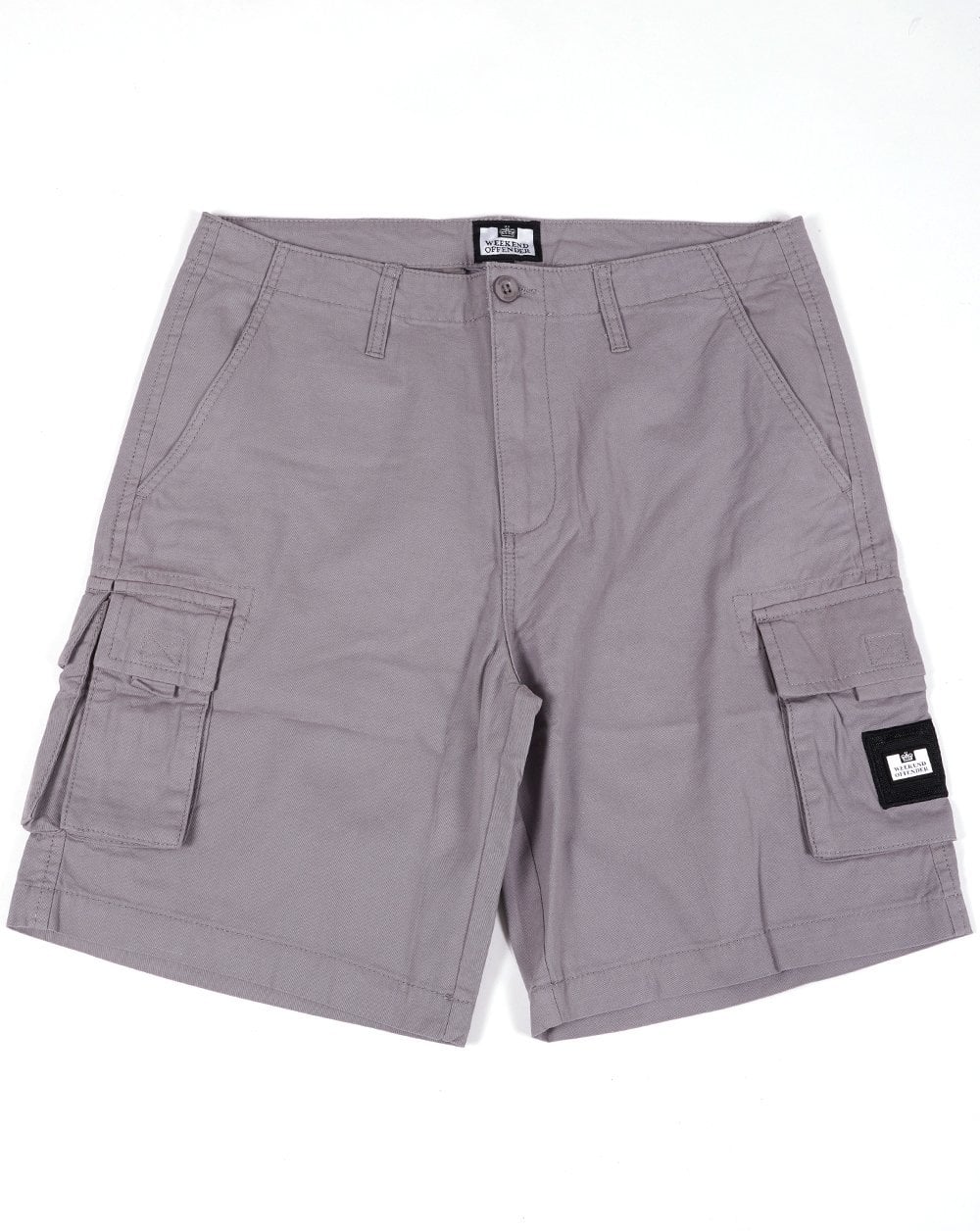 Weekend Offender Cargo Short Smoke Grey