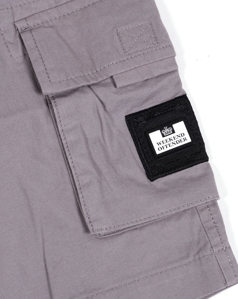 Weekend Offender Cargo Short Smoke Grey