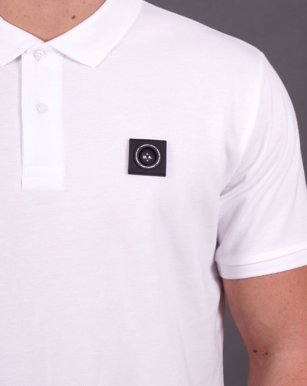 Marshall Artist Siren Polo Shirt White