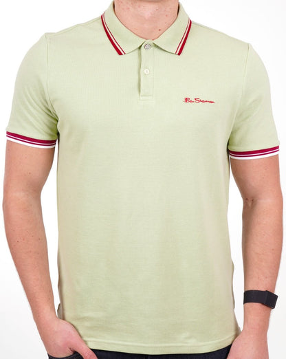 Ben Sherman Polo Shirt Light Green