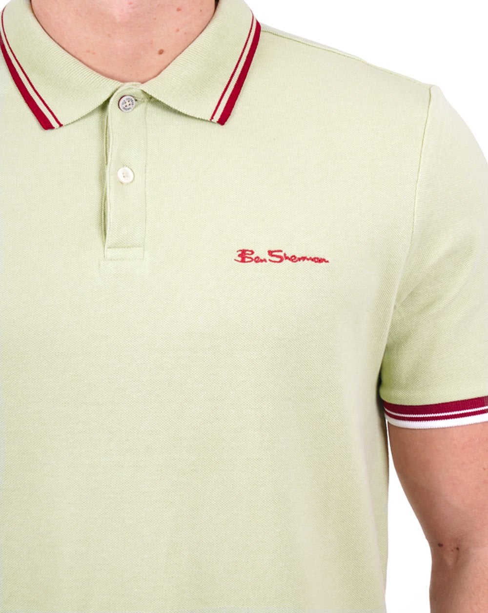Ben Sherman Polo Shirt Light Green