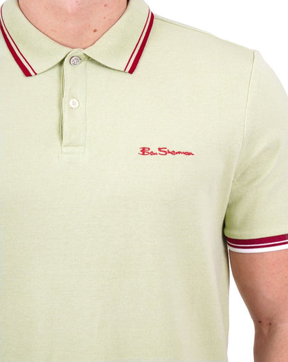 Ben Sherman Polo Shirt Light Green