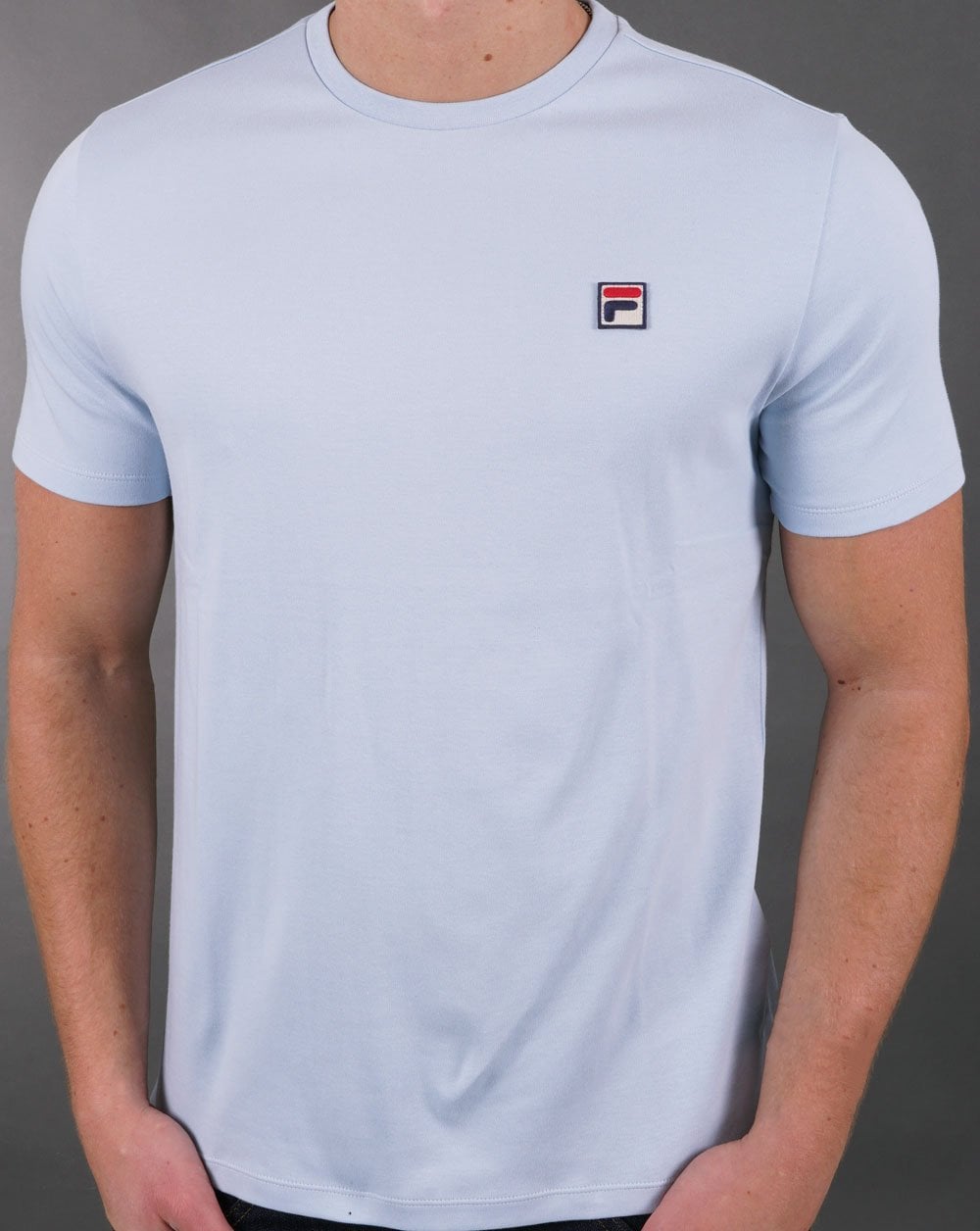 Fila Vintage Sunny T Shirt Sky Blue