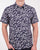 Gant Floral Cotton Linen SS Shirt Navy