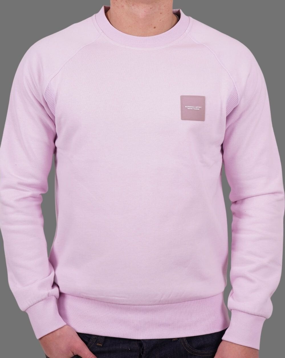 Marshall Artist Insignia Crew Neck Sweat Quartz Pink