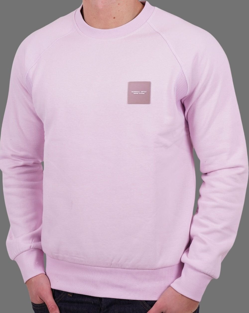 Marshall Artist Insignia Crew Neck Sweat Quartz Pink