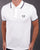 Sergio Tacchini Tipped Polo Shirt White Navy