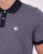 Pretty Green Herringbone Polo Navy