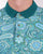 Pretty Green Itchycoo Paisley Polo Green