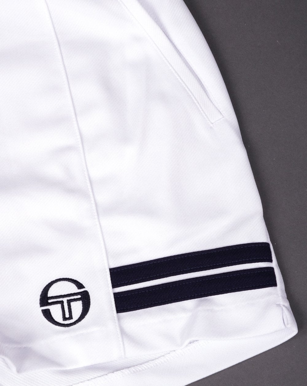 Sergio Tacchini Supermac Tennis Shorts White