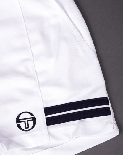 Sergio Tacchini Supermac Tennis Shorts White