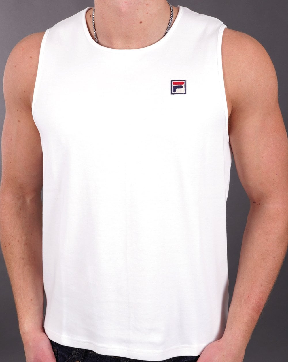 Fila Vintage Vest White