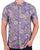 Pretty Green Festival Paisley SS Shirt Multi-Colour