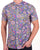 Pretty Green Festival Paisley SS Shirt Multi-Colour