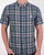 Pretty Green Ribera SS Check Shirt Green