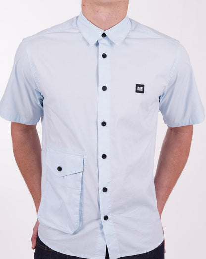 Weekend Offender Barboza SS Shirt Sky Blue