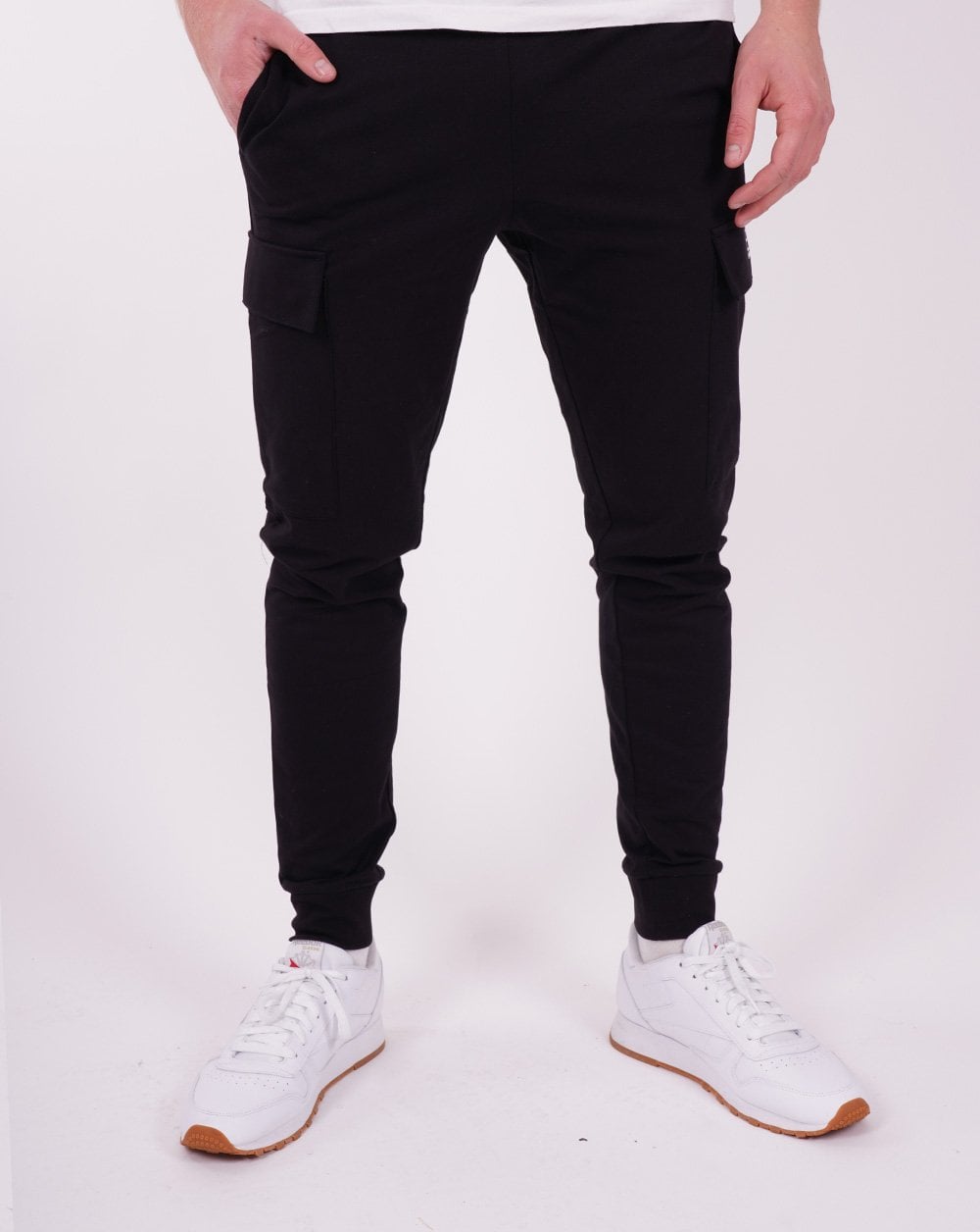 EA7 Emporio Armani Cotton Cargo Pant Black