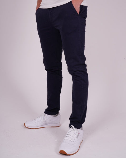 Luke Alpa Chino Trousers Dark Navy