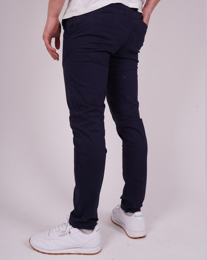 Luke Alpa Chino Trousers Dark Navy