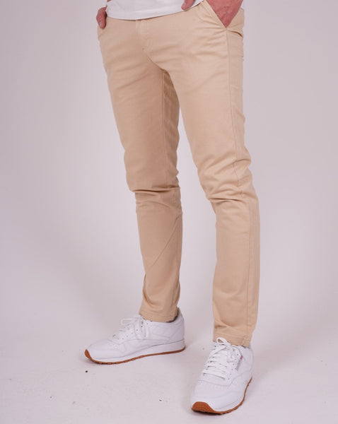 Luke Alpa Chino Trousers Stone