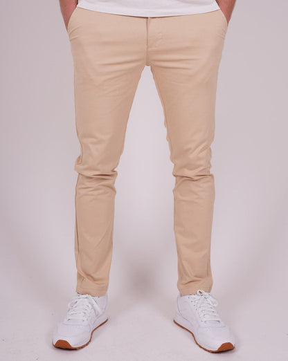 Luke Alpa Chino Trousers Stone