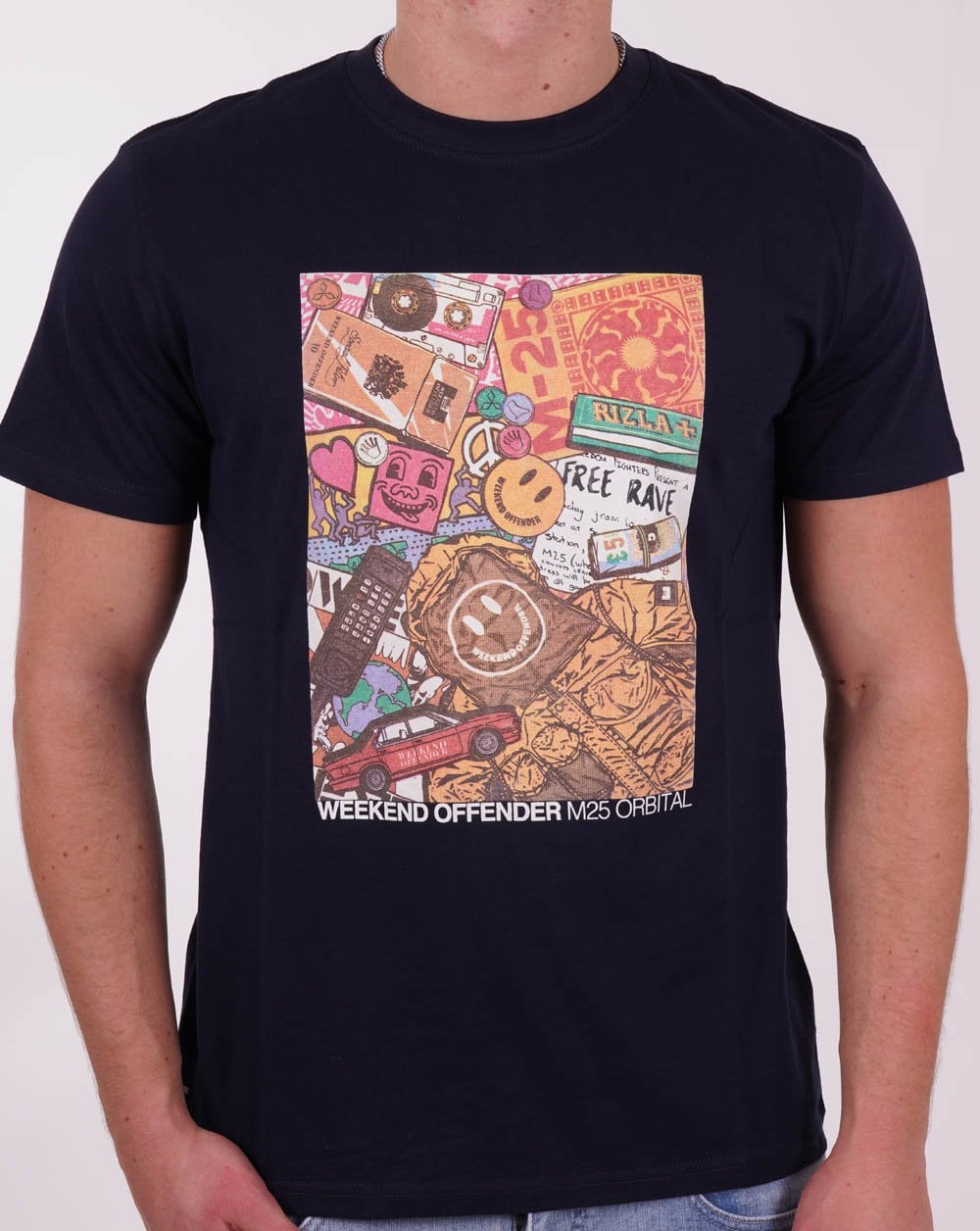Weekend Offender M25 T-shirt Navy