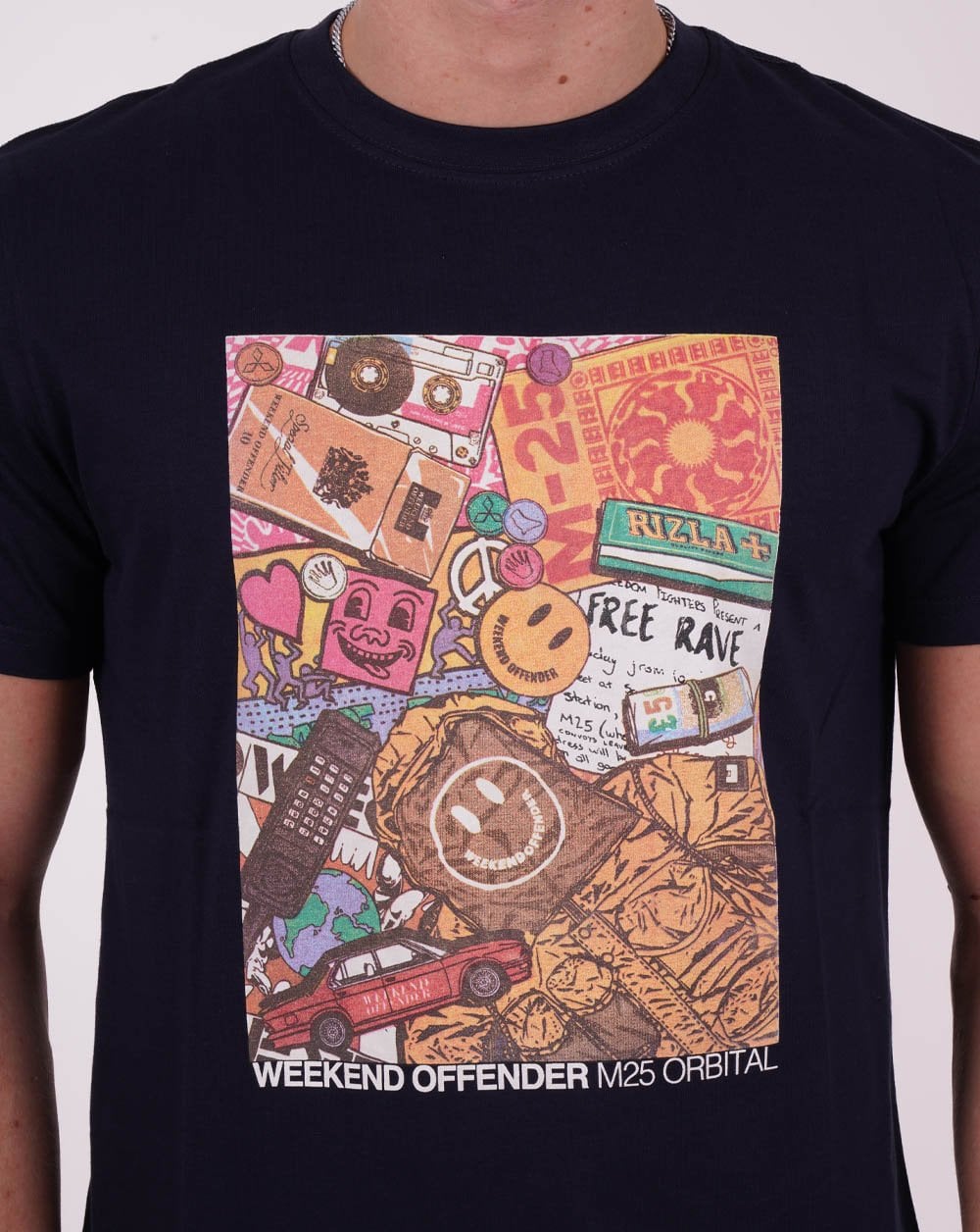 Weekend Offender M25 T-shirt Navy