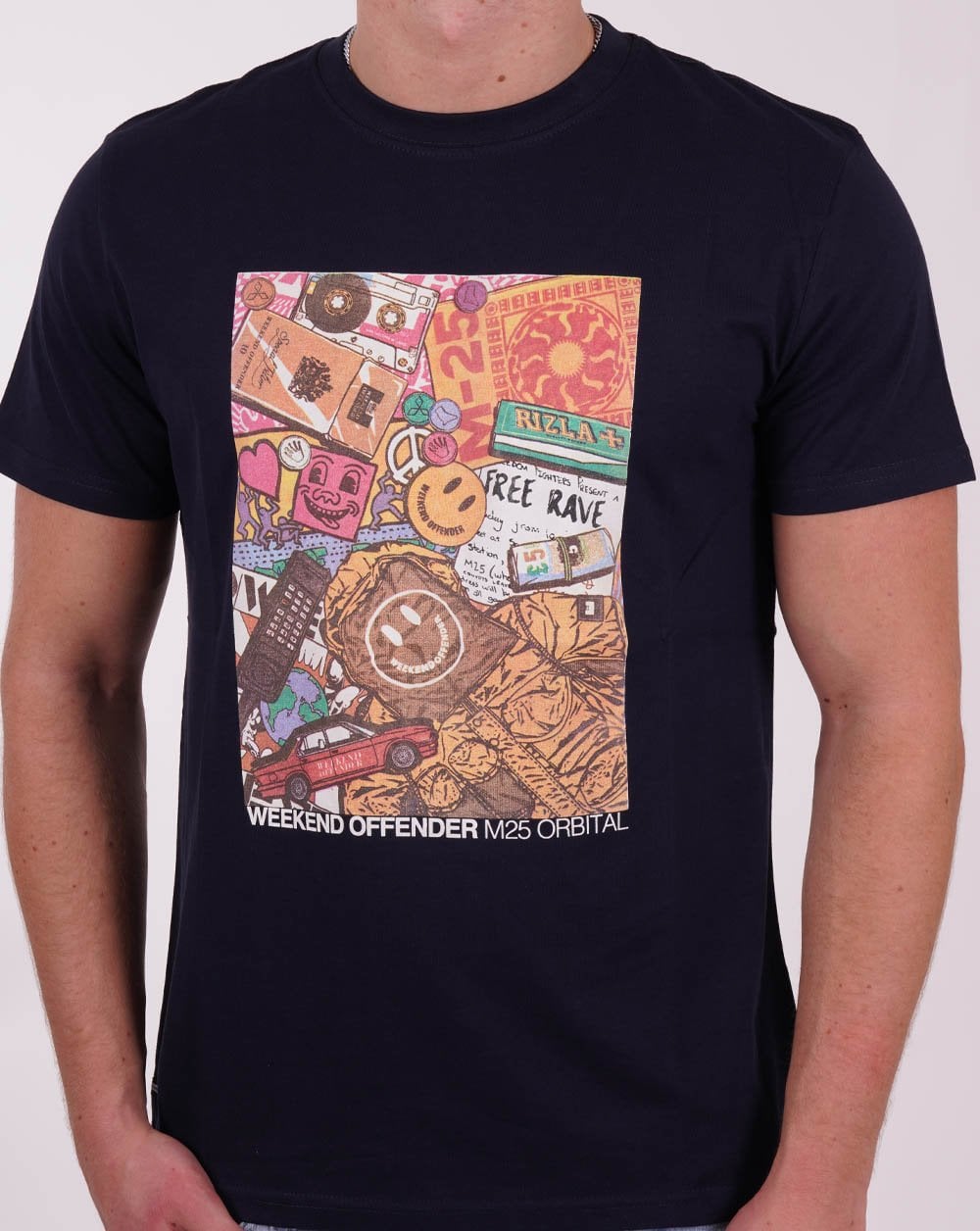 Weekend Offender M25 T-shirt Navy
