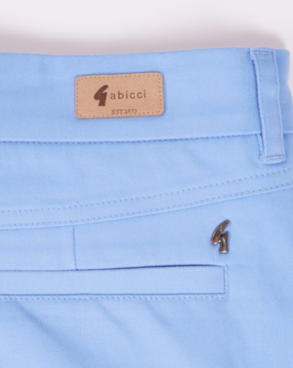 Gabicci Vintage Cooper Chino Shorts Marina Blue