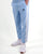 Sergio Tacchini 2 Stripe Track Pants Sky Blue/Gardenia