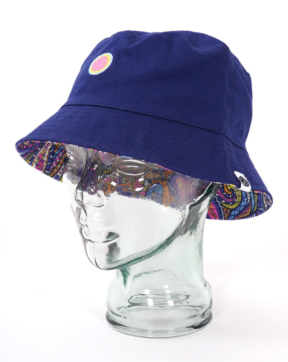 Pretty Green Reversible Festival Paisley Cricket Hat Multi-Colour