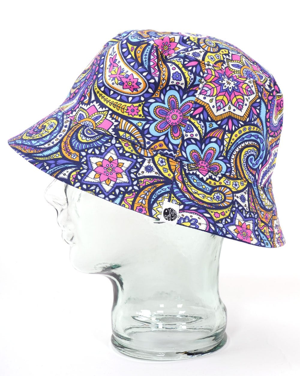 Pretty Green Reversible Festival Paisley Cricket Hat Multi-Colour