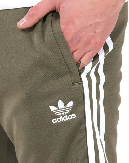 Adidas Originals Superstar Track Pants Olive Green