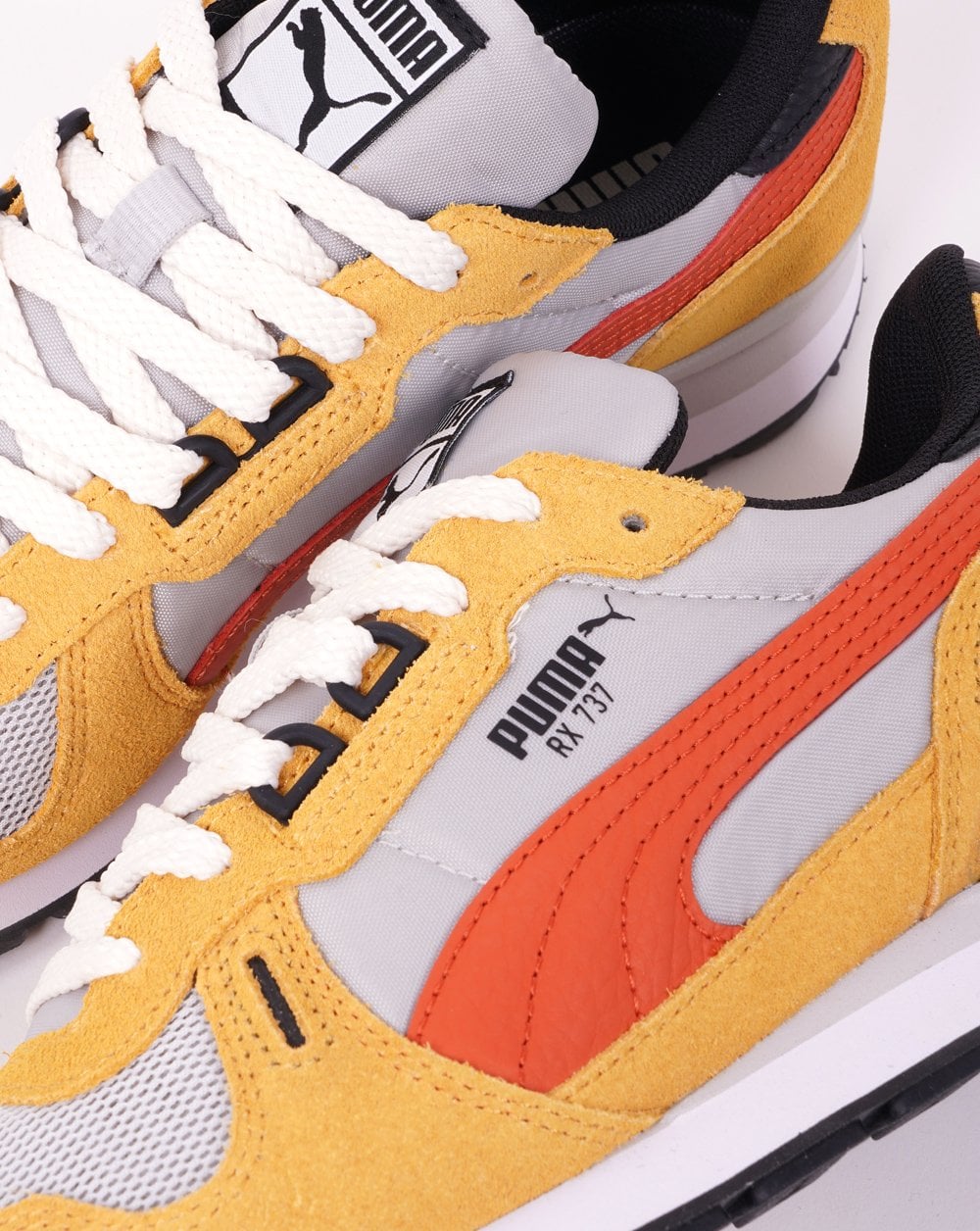 Puma RX 737 Trainer Light Grey/Mustard