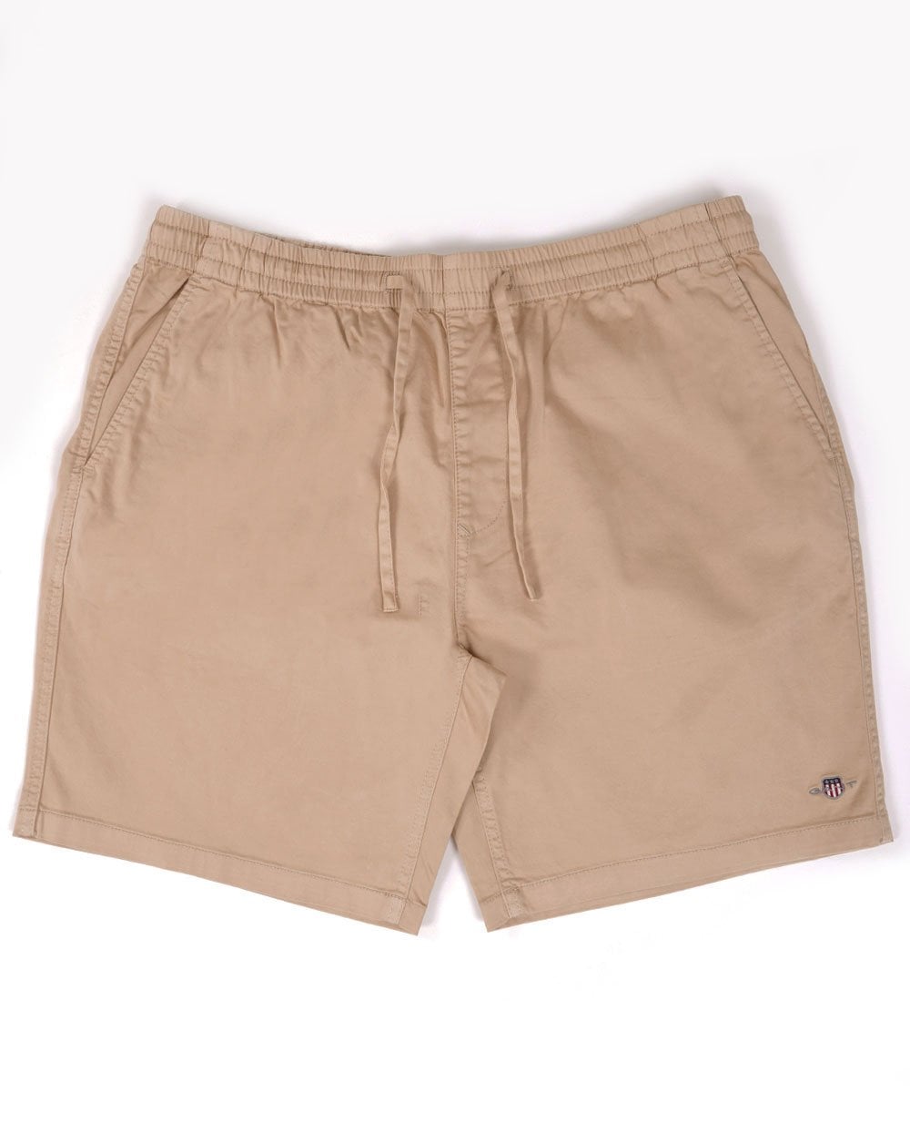 Gant Drawstring Logo Shorts Sand