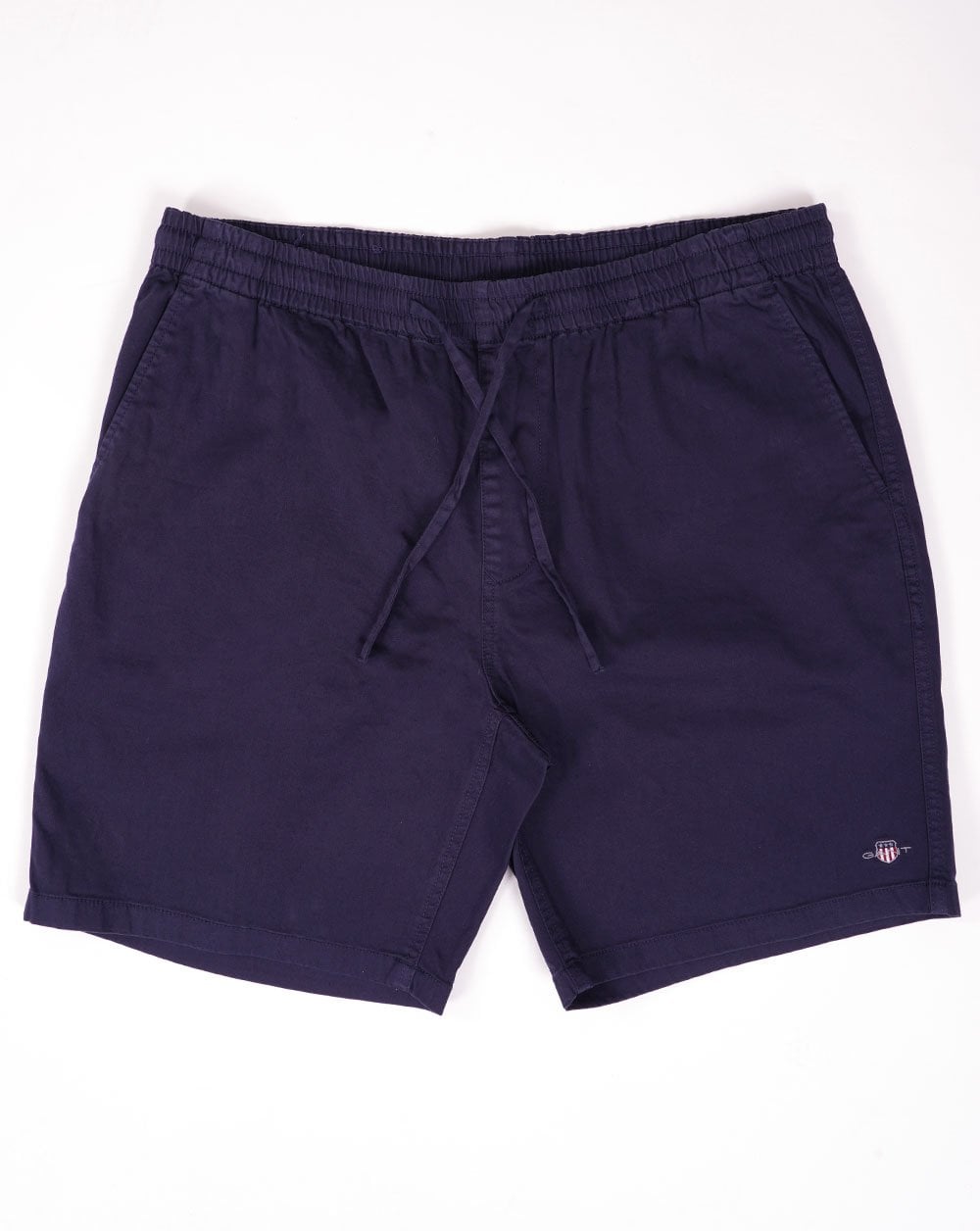 Gant Drawstring Logo Shorts Navy