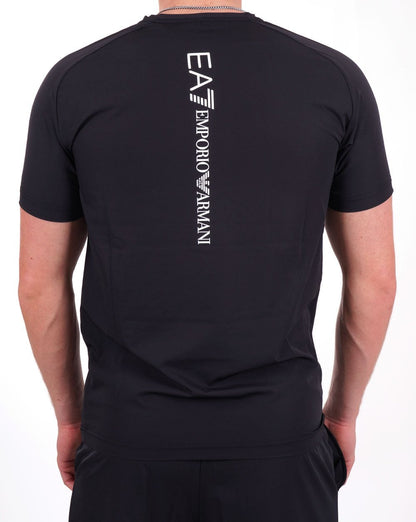 EA7 Dynamic Athlete T-shirt & Shorts Set Black